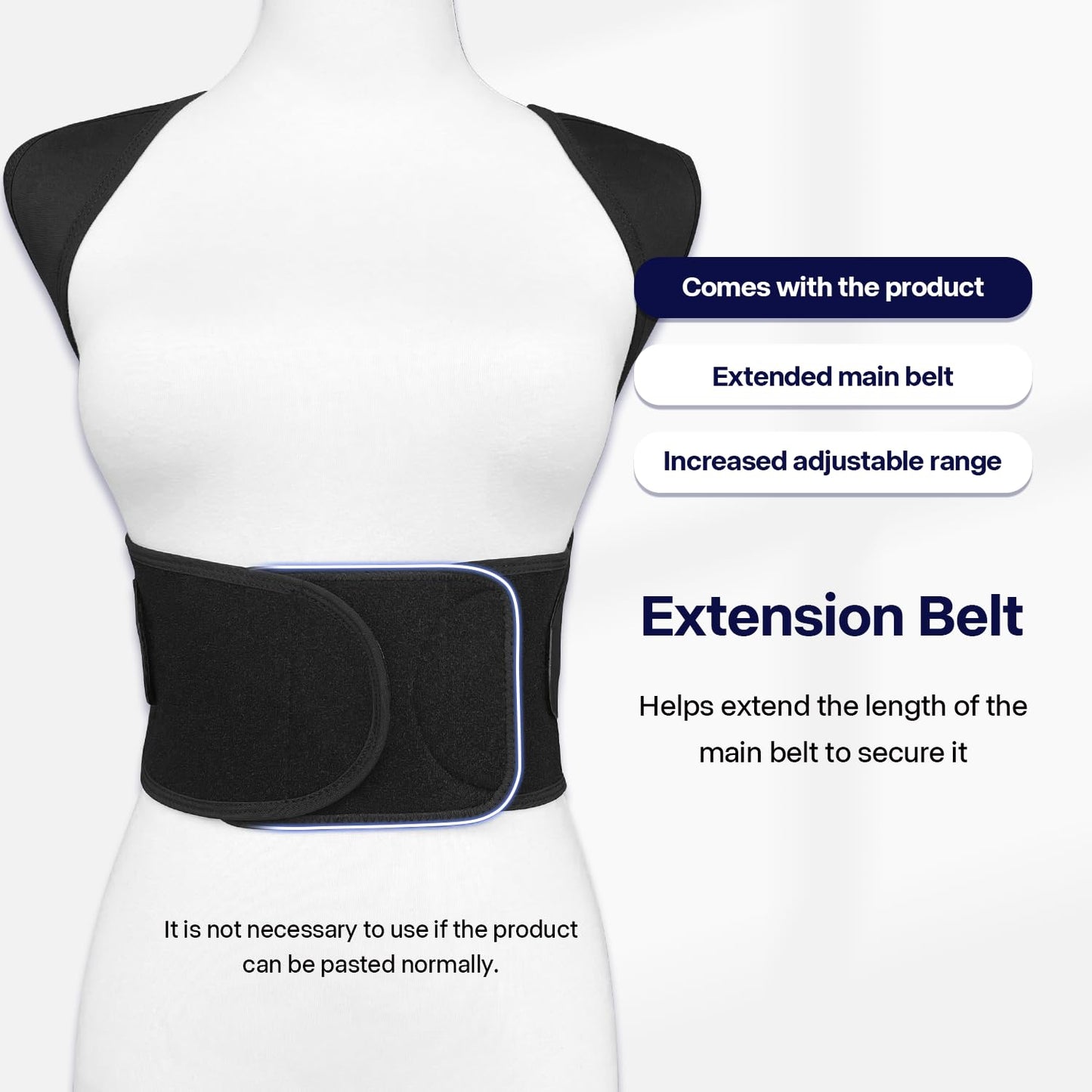  Bach Posture Corrector for Women and Men, Used for Middle and Upper Spine