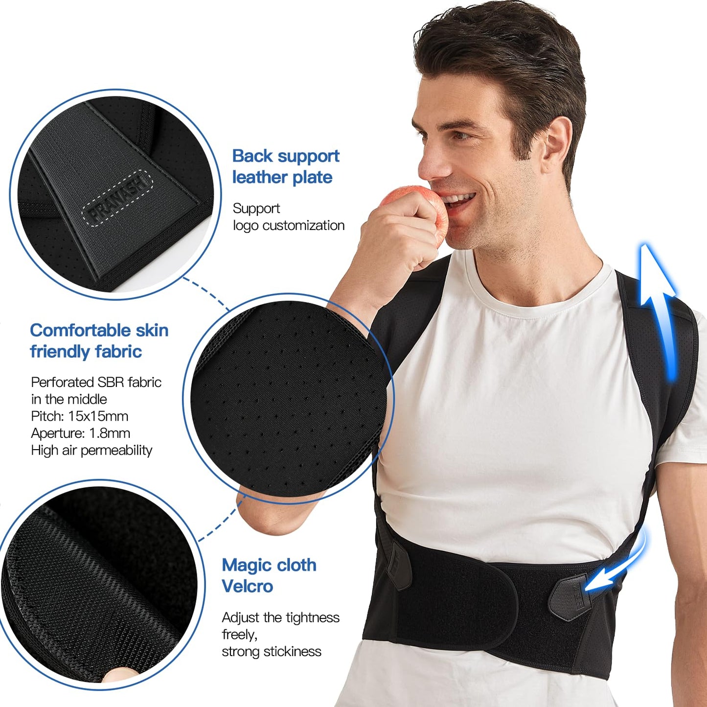  Bach Posture Corrector for Women and Men, Used for Middle and Upper Spine