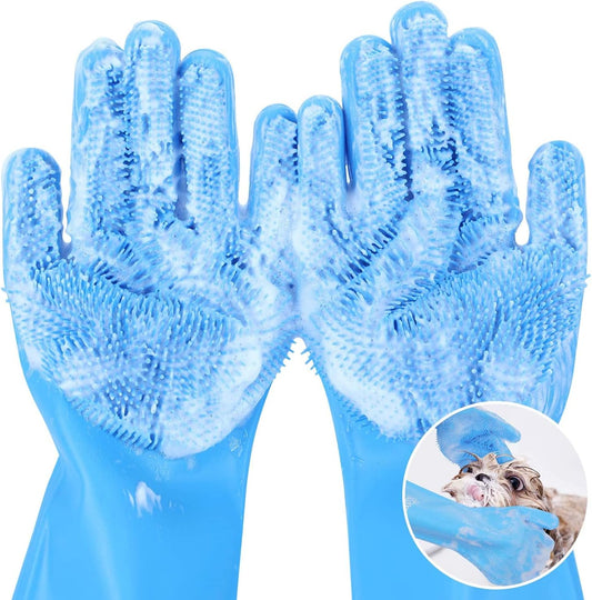 Grooming Gloves: Pet Bathing and Massaging Solution