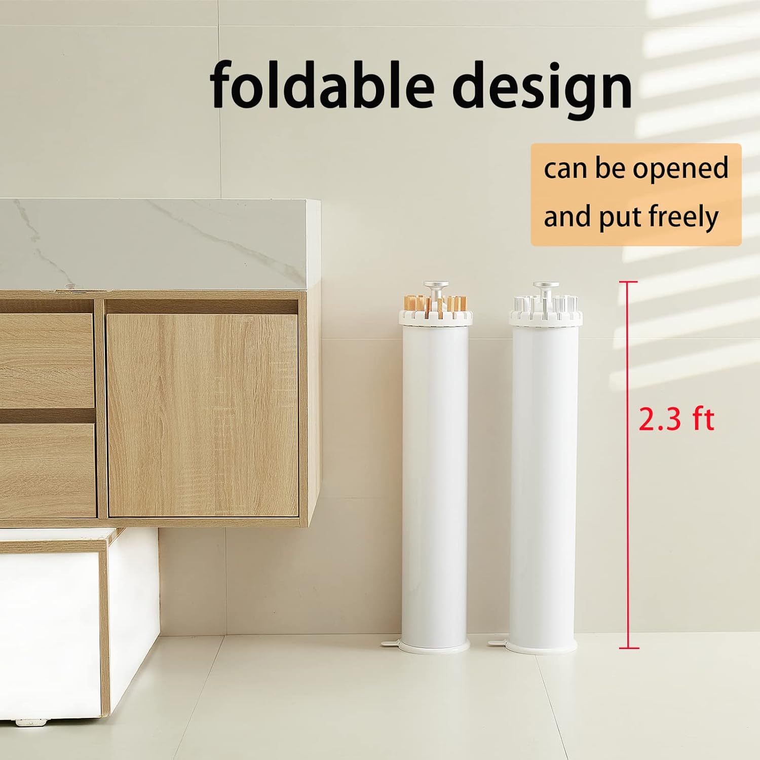 "Portable Tripod Clothes Drying Rack – Foldable & Space-Saving!