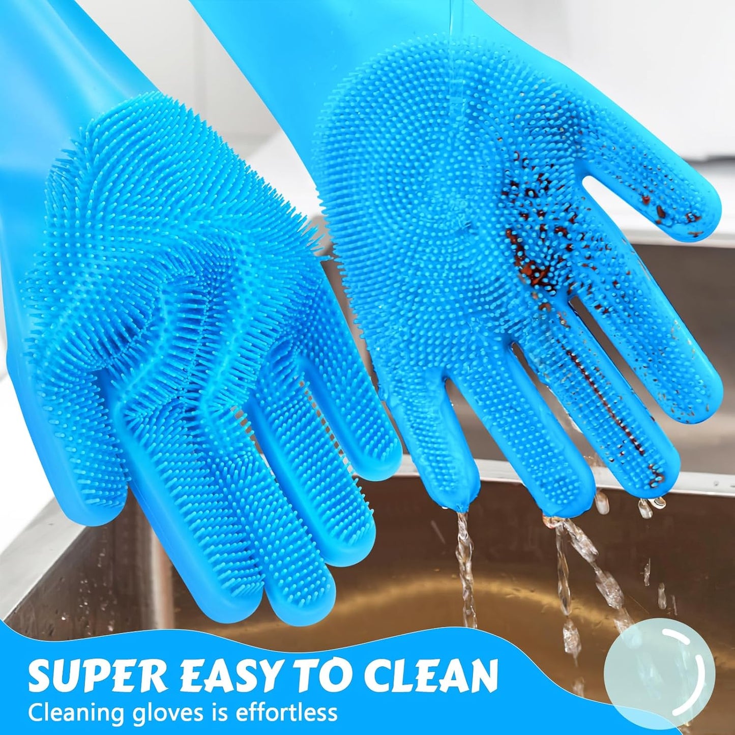 Grooming Gloves: Pet Bathing and Massaging Solution