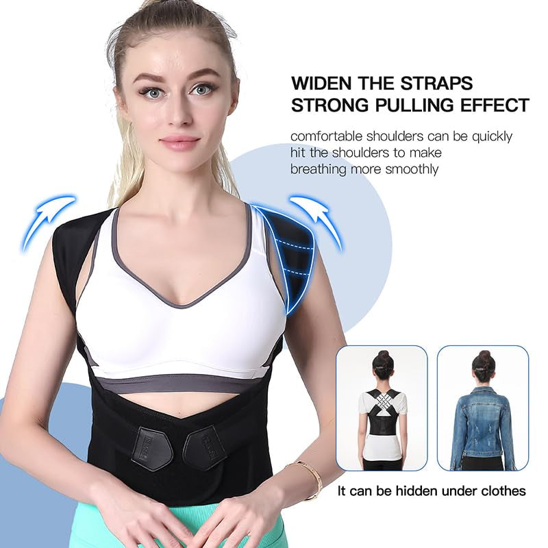  Bach Posture Corrector for Women and Men, Used for Middle and Upper Spine